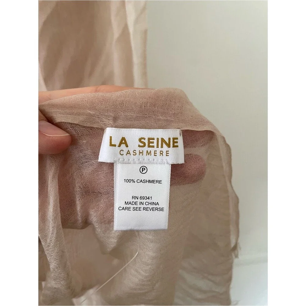 La Seine Cashmere 100% Cashmere Scarf OS